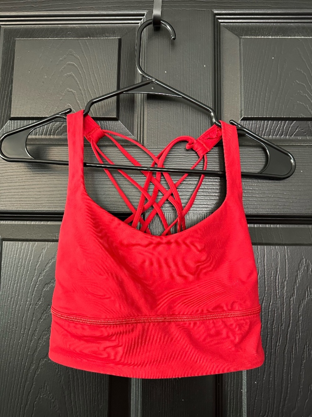 Lululemon Energy Bra Longline Red Size 6